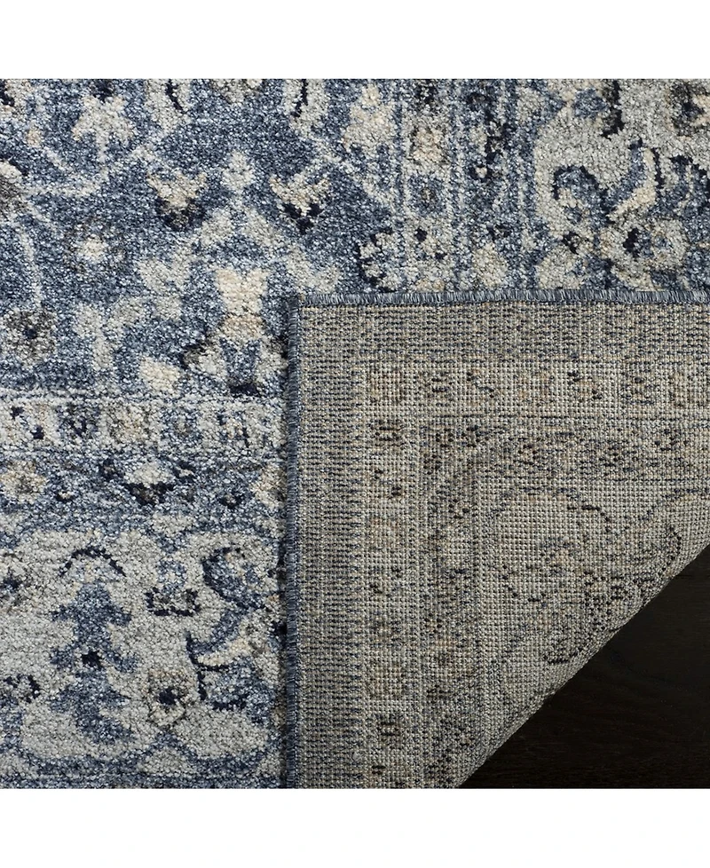 Safavieh Charleston CHL412 Navy and Creme 5'3" x 7'6" Area Rug