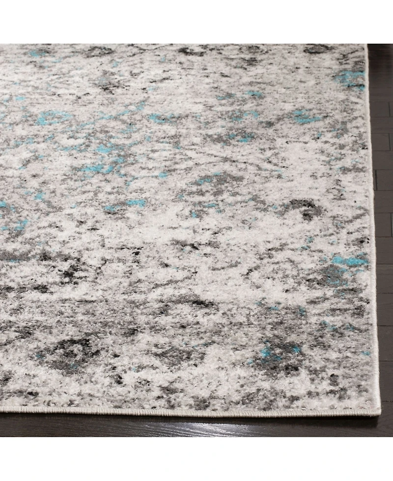 Safavieh Adirondack 135 Gray and Black 5'1" x 7'6" Area Rug