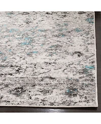 Safavieh Adirondack 135 Gray and Black 5'1" x 7'6" Area Rug