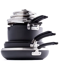 GreenPan Levels 11-Pc. Stackable Ceramic Nonstick Cookware Set