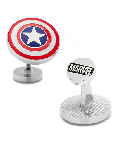 Captain America Shield Cufflinks