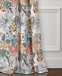 Sydney Floral 52" x 84" Curtain Set