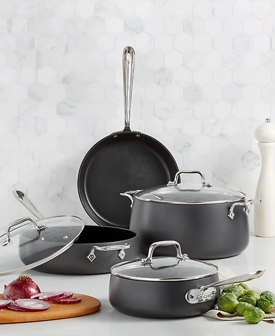 All-Clad Hard Anodized Nonstick 7-Pc. Set, Exclusively at Macy's