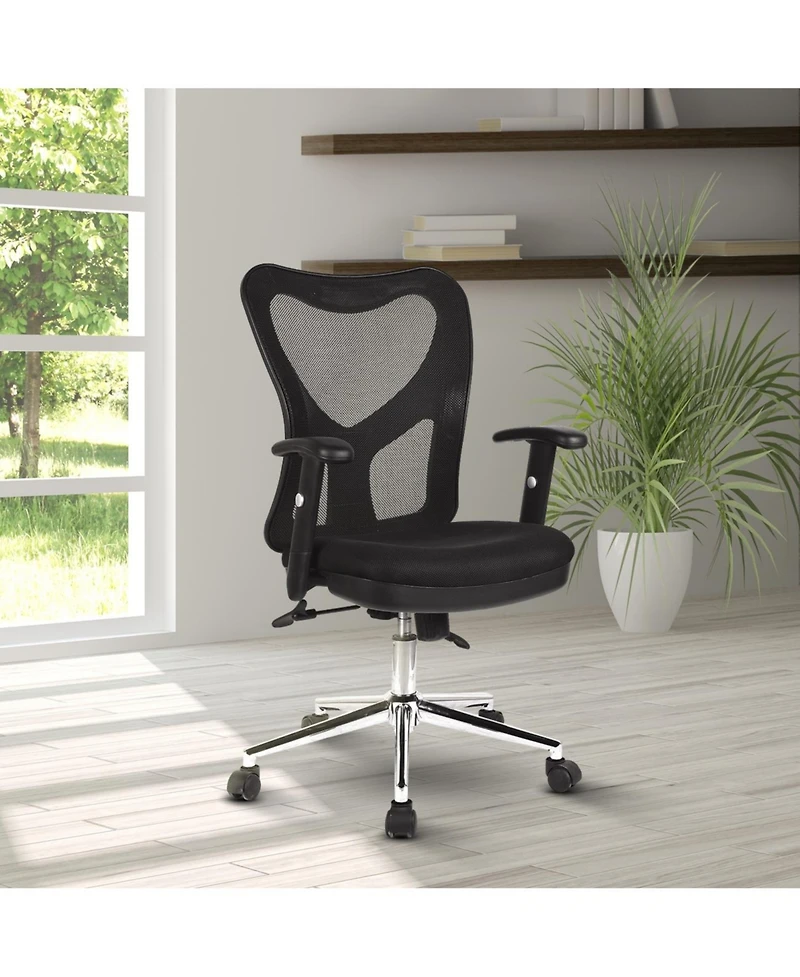Techni Mobili High Back Mesh Office Chair