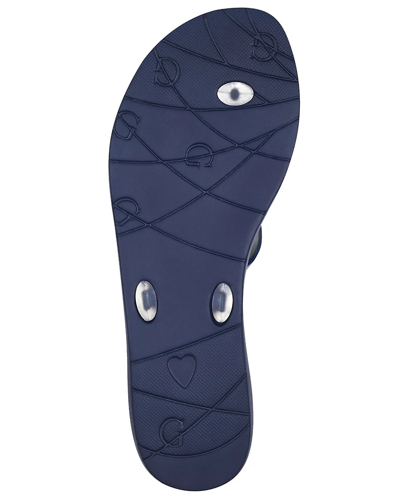 Guess Women's Tutu Eva Fashion Bow Detail Flip Flop Sandals