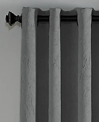 Lenox 50" x 84" Crushed Texture Curtain Panel