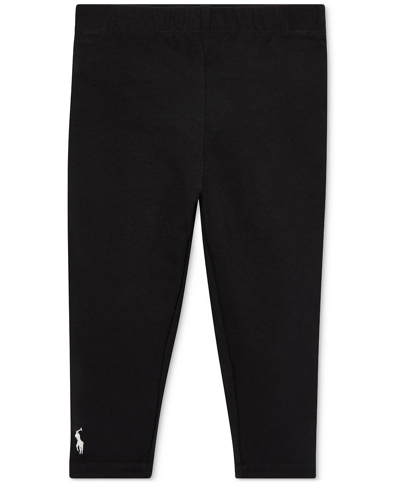 Polo Ralph Lauren Baby Girls Stretch Cotton Leggings