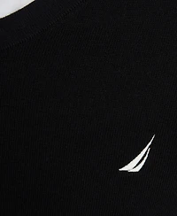 Nautica Men's Navtech Performance Classic-Fit Soft V-Neck Sweater