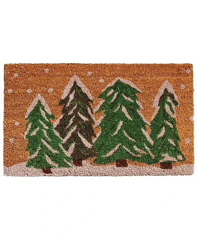 Home & More Winter Wonderland Coir/Vinyl Doormat, 24" x 36"