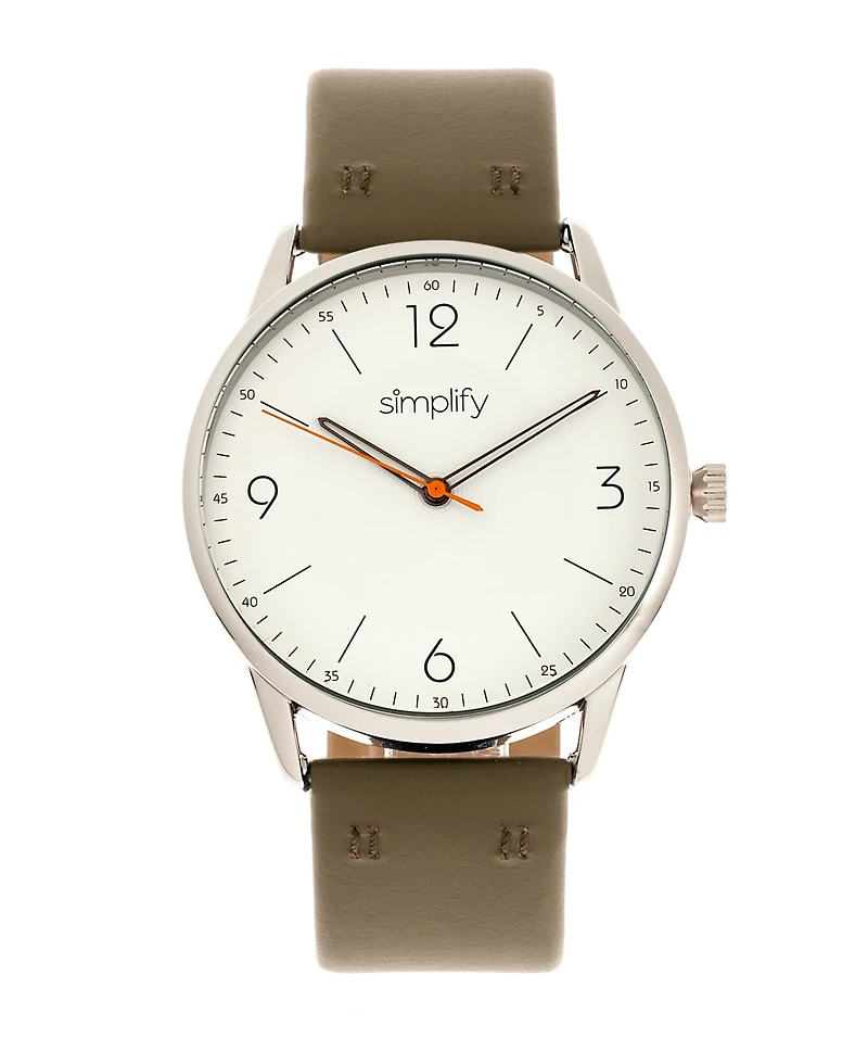 Simplify Quartz The 6300 White Dial
