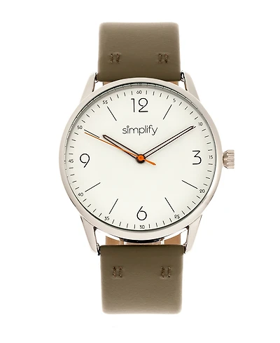 Simplify Quartz The 6300 White Dial