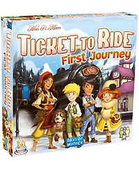 Days of Wonder Ticket to Ride-First Journey-Europe Map