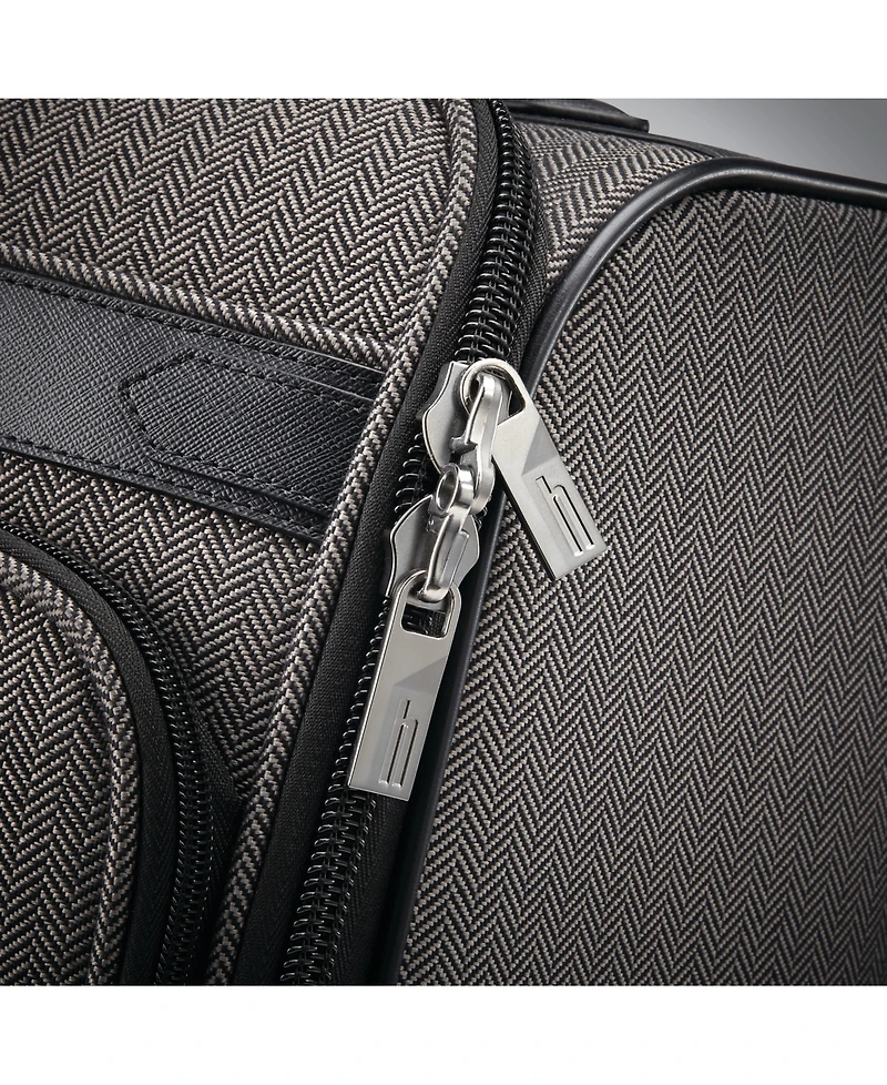 Hartmann Herringbone Dlx Carry-On Under-Seater Spinner Suitcase
