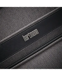 Hartmann Herringbone Dlx Domestic Carry-On Expandable Spinner Suitcase