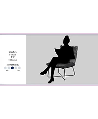 Tommy Hilfiger Ellington Armless Lounge Chair