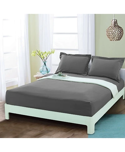 Elegant Comfort Silky Soft Fitted Sheet, Queen