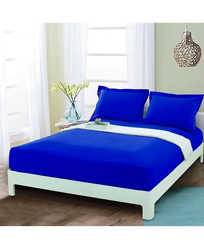Elegant Comfort Silky Soft Fitted Sheet, Queen