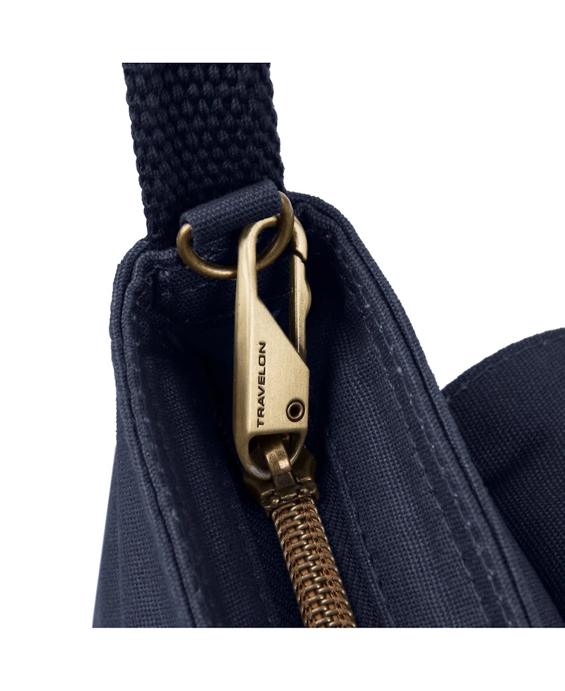Travelon Anti-Theft Courier Saddle Crossbody