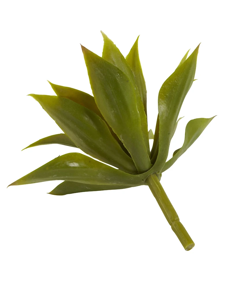 Nearly Natural Mini Agave Succulent Plant, Set of 12