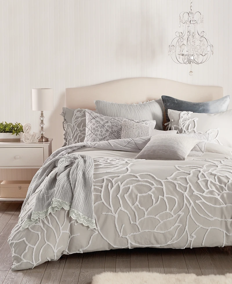 Peri Home Chenille Rose Comforter Set, King