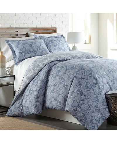 Southshore Fine Linens Perfect Paisley Duvet Cover Set, Full/Queen