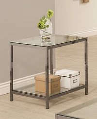 Jasper End Table with Shelf
