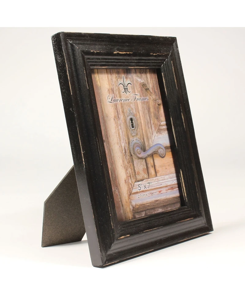 Lawrence Frames Weathered Black Wood Picture Frame