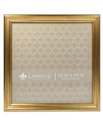 Lawrence Frames Sutter Burnished Gold Picture Frame - 10" x 10"