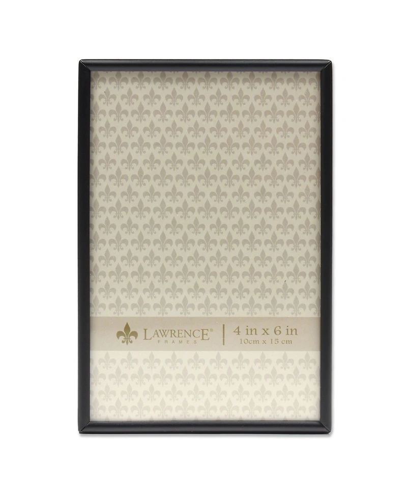Lawrence Frames Simply Black Picture Frame - 4" x 6"