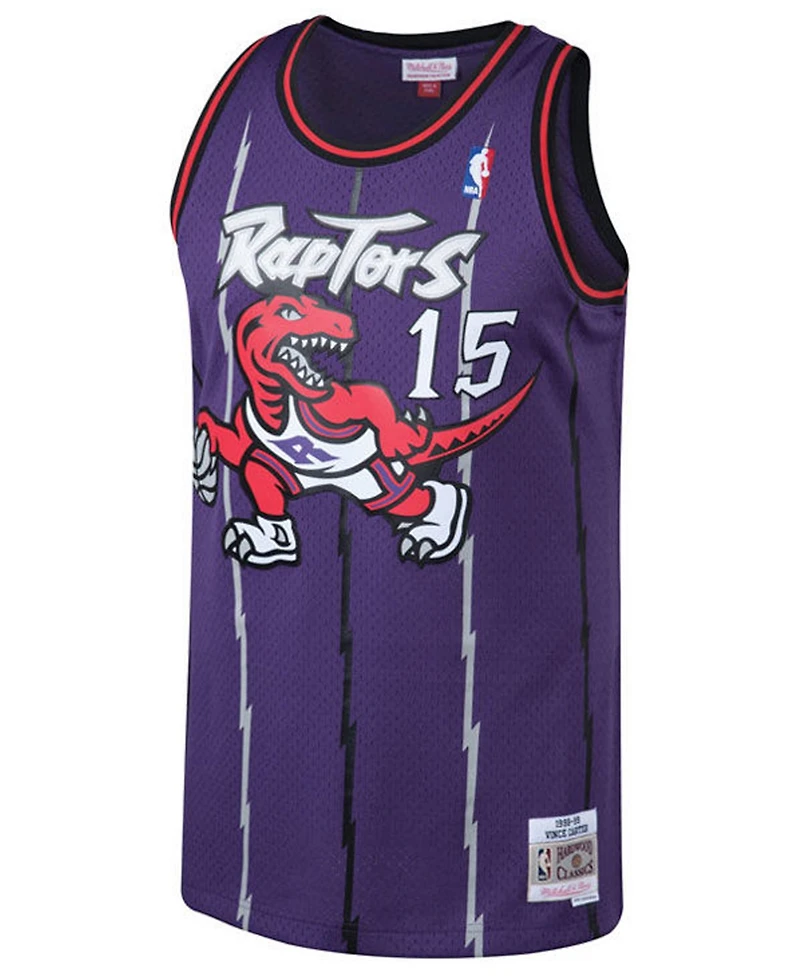 Mitchell & Ness Big Boys Vince Carter Toronto Raptors Hardwood Classic Swingman Jersey