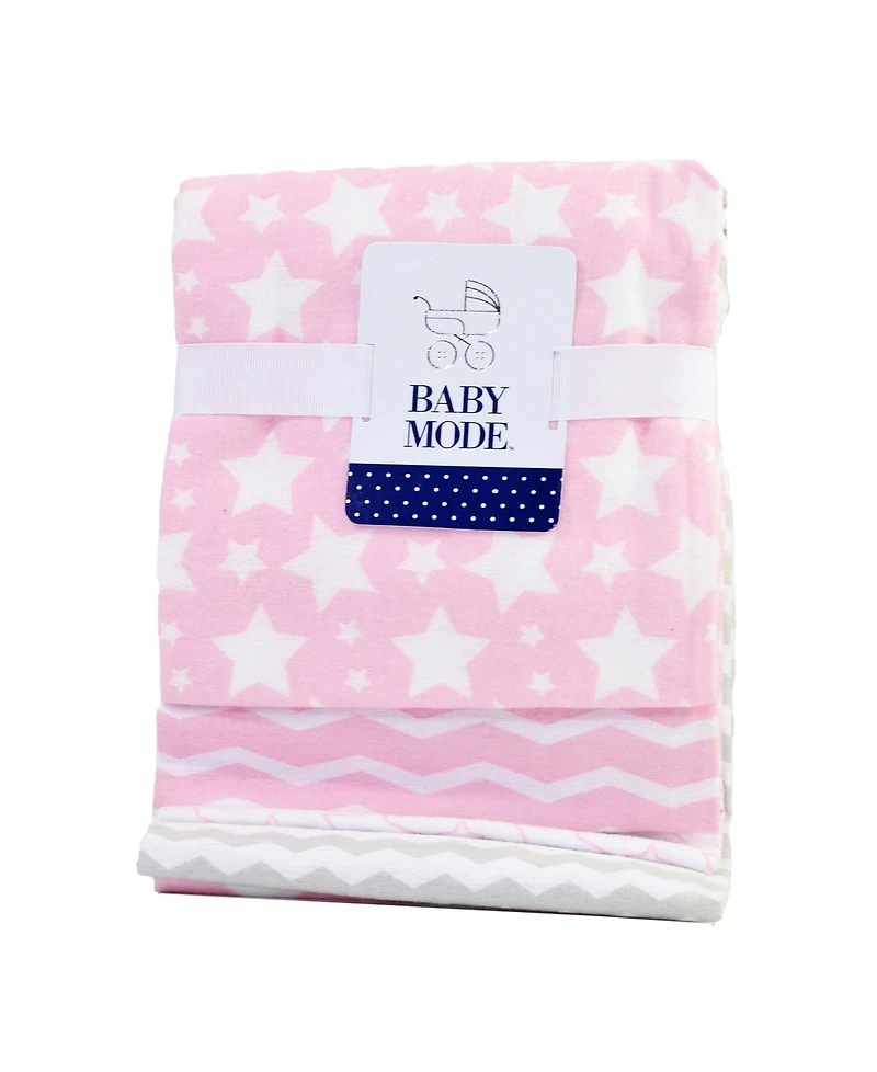 3 Stories Trading Baby Girl 5 Piece Blanket Gift Set