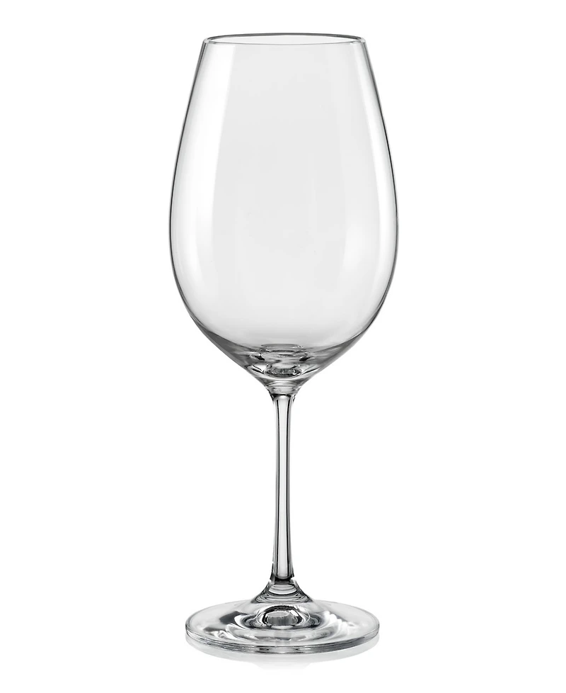 Red Vanilla Viola Red Wine Glass 18.5 Oz, Set of 12