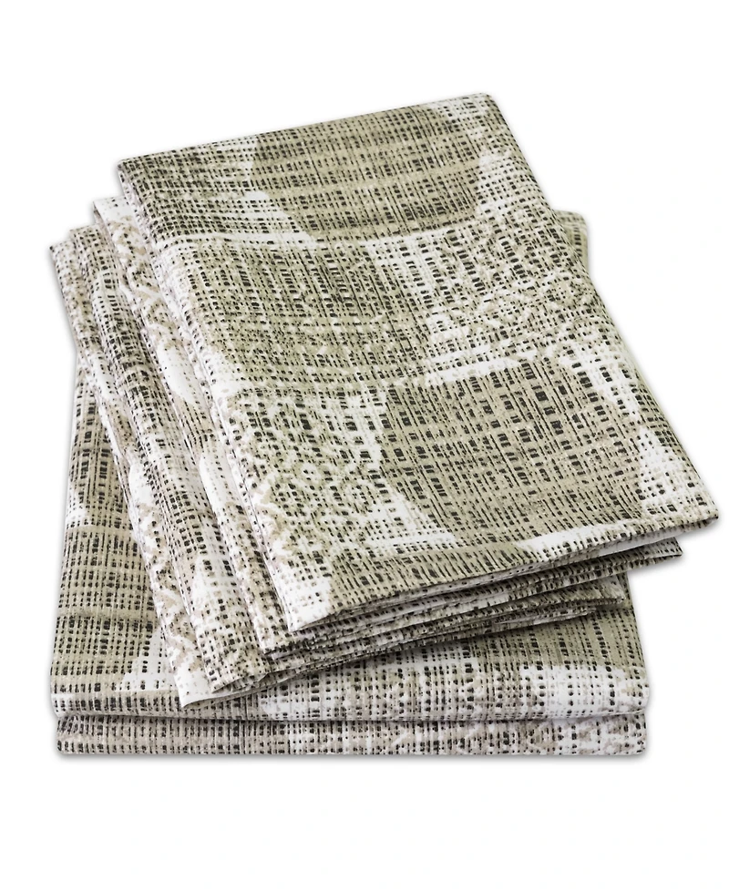 Sweet Home Collection Printed 6-Pc. Sheet Set