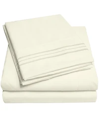Sweet Home Collection Microfiber 4-Pc. Sheet Set