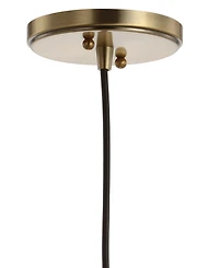 Jonathan Y Wyatt 9.5" Adjustable Drop Pharmacy Led Pendant