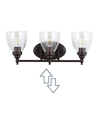 Jonathan Y Marais 22.5" 3-Light Led Wall Sconce