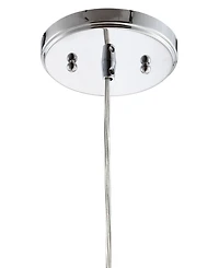 Jonathan Y Ferano 9" Adjustable Led Pendant