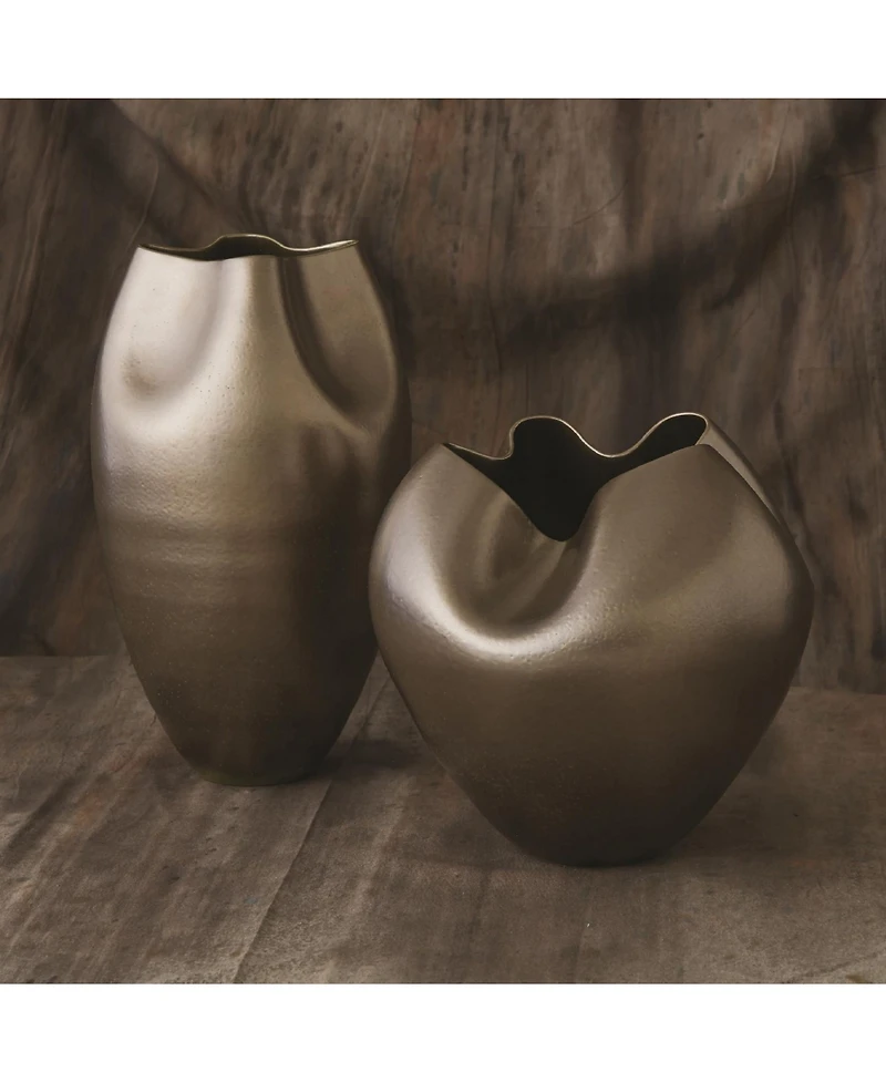 Global Views Plait Vase Round