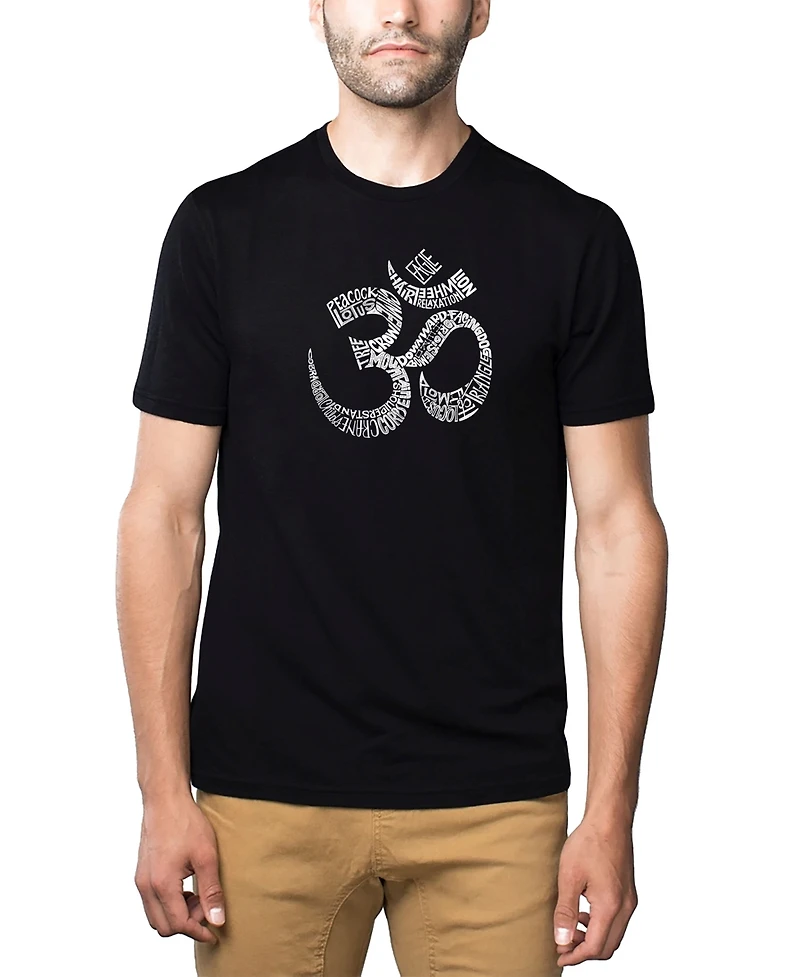La Pop Art Mens Premium Blend Word T-Shirt