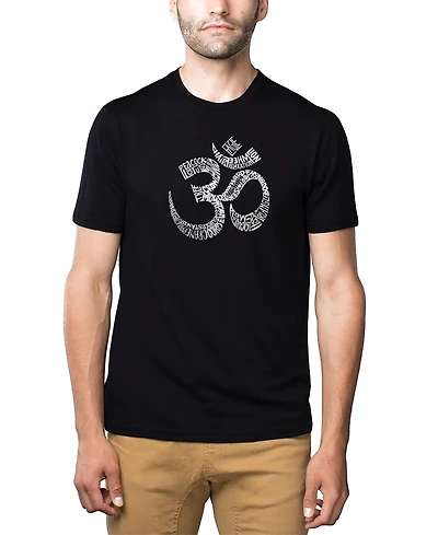 La Pop Art Mens Premium Blend Word T-Shirt