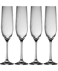 Erne Flute Glass Set of 4