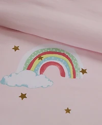 Mi Zone Kids Alicia Rainbow Metallic Stars 6-Pc. Comforter Set, Twin