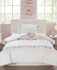Intelligent Design Tessa Tassel Comforter Sets