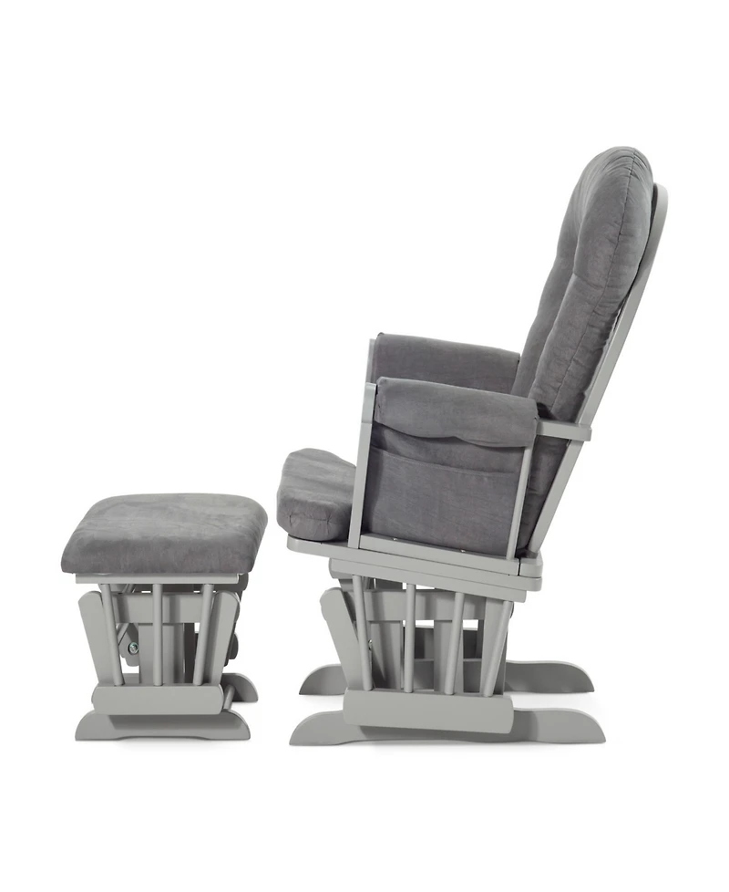 Forever Eclectic Cozy Glider and Ottoman