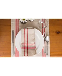 Chambray French Stripe Table Runner 14" x 72"