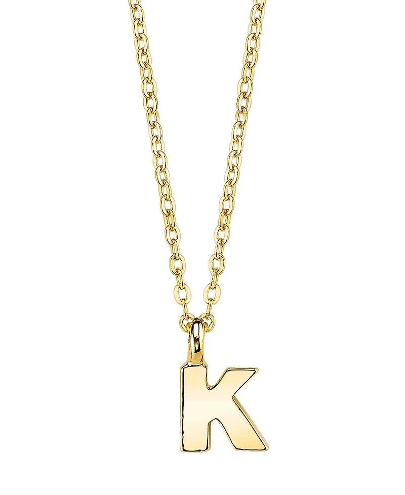 2028 Gold-Tone Initial Necklace 20"