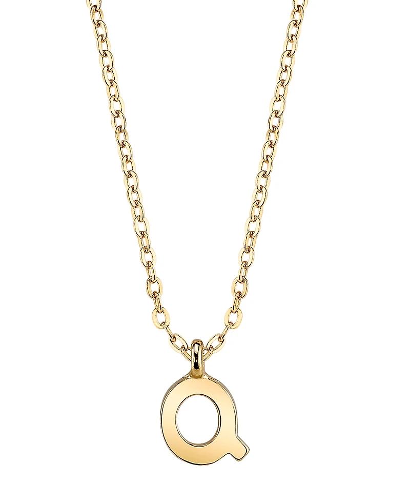 2028 Gold-Tone Initial Necklace 20"