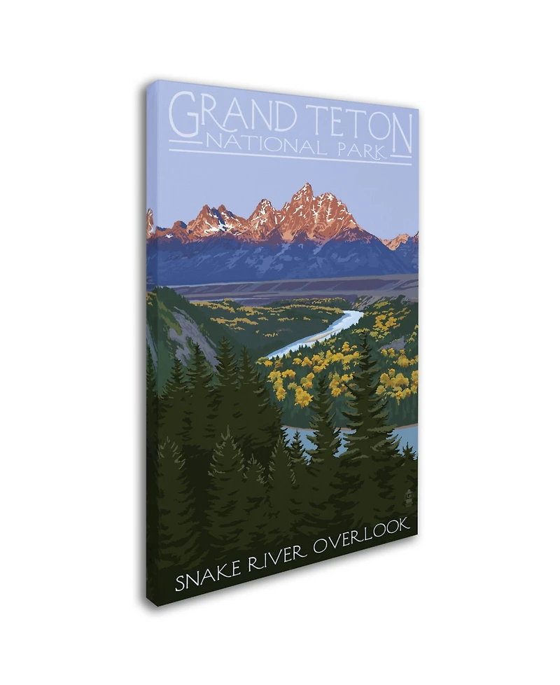 Lantern Press 'National Park 10' Canvas Art - 12" x 19"