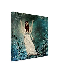 Janelle Nichol 'Winter Angel' Canvas Art - 24" x 24"