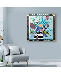 Lynn Hughes 'Full Bloom In Color' Canvas Art
